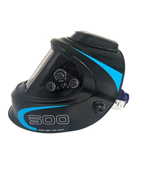 WH-JS-30-800H TRUE COLOR automata hegesztőpajzs LED világítással, ventilátorral és óriás látómezővel - Image 3